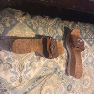 Michael Kors wedge heel sandals